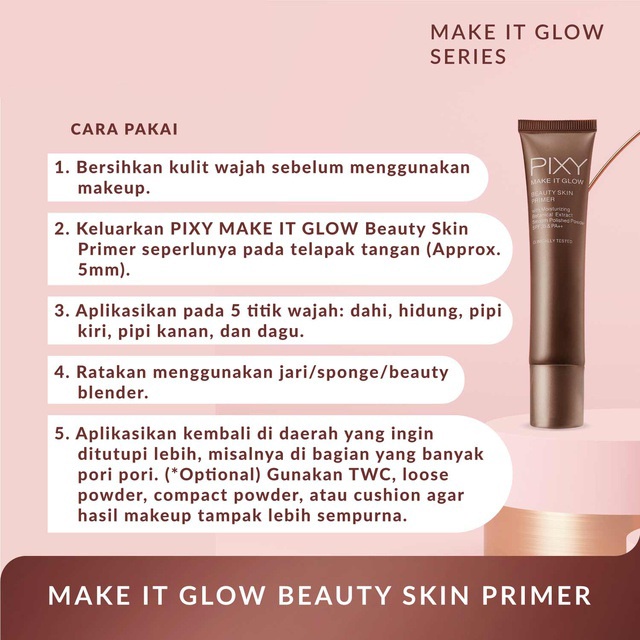 Pixy Make It Glow Beauty Skin Primer