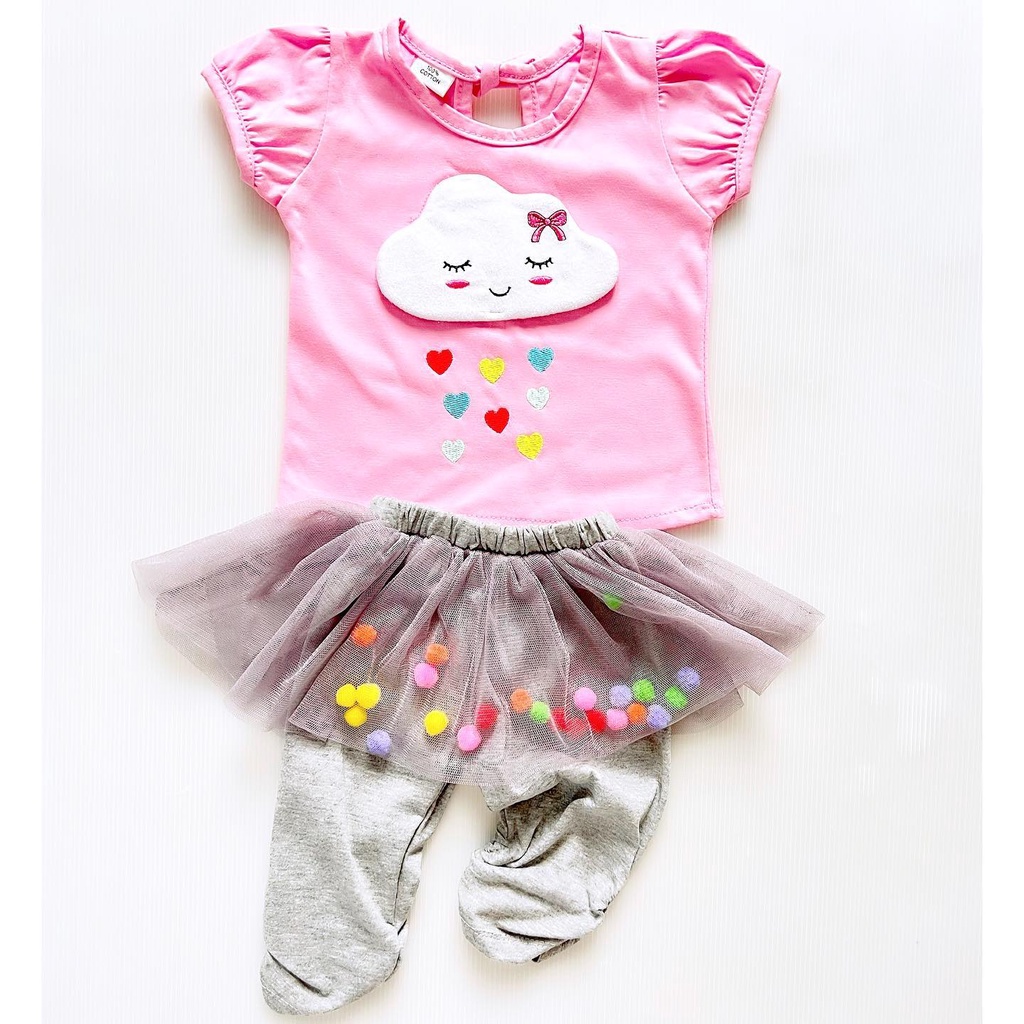 SET BALLERINA / CALFY / LOVELY COUPLE / CLOUDIA TUTU SUIT baju rok tutu anak bayi perempuan lucu terlaris murah babeebabyshop SUNNY