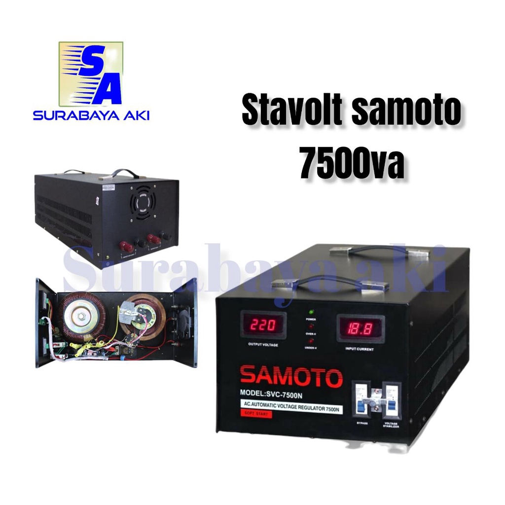 Stabilizer SAMOTO 7500VA  stavolt  stabilizer  stavol