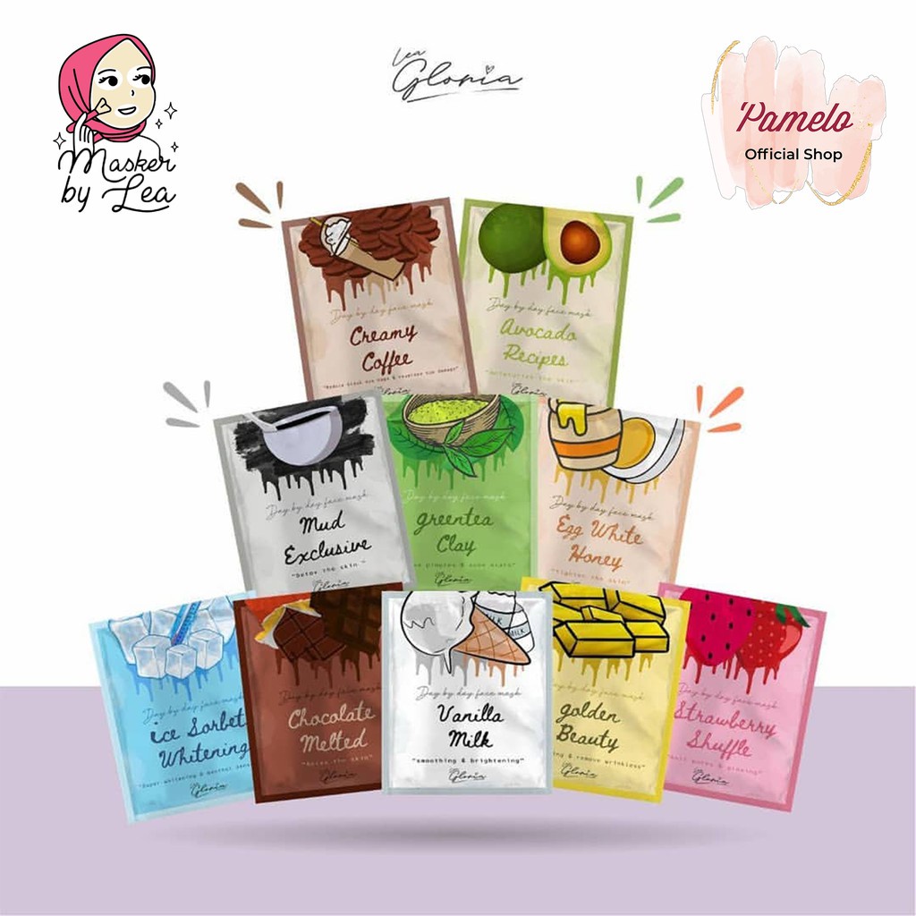 ⭐️ Beauty Expert ⭐️ Masker Bubuk Organik by LEA GLORIA 20 gr