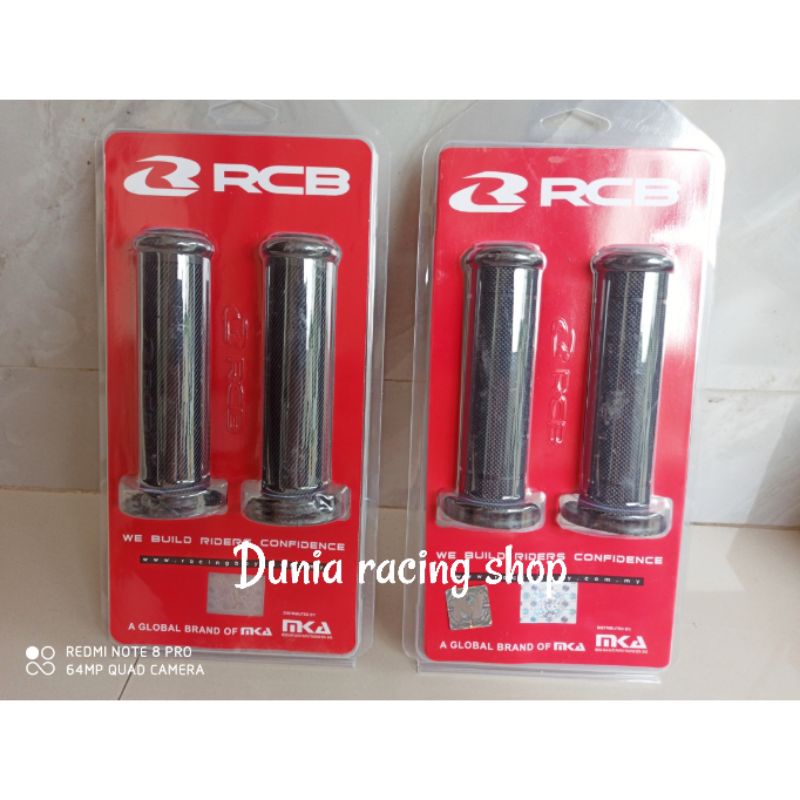 Grip RCB Handgrip RCB Jalu RCB HG66 Black HG55 Black sepasang Original RCB