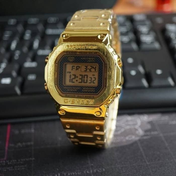 [Spesial Promo] JAM TANGAN PRIA CASIO G-SHOCK GLS 5600 RANTAI GOLD