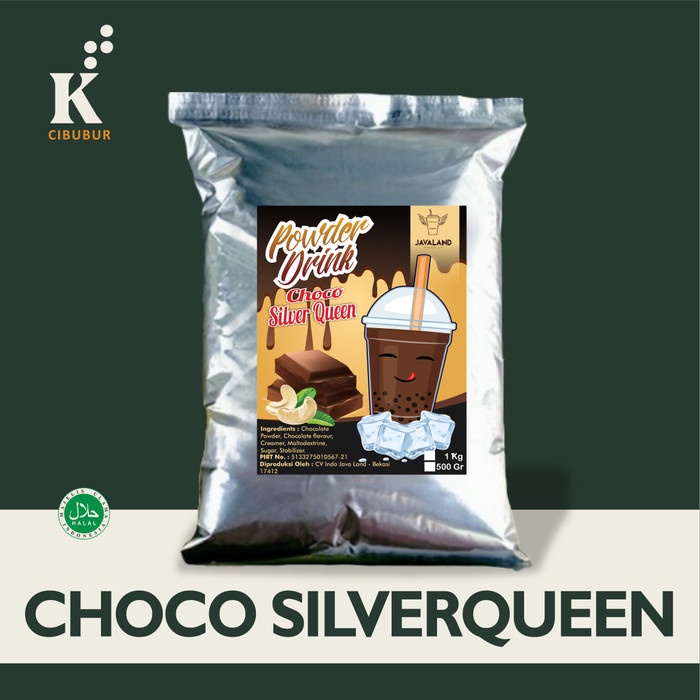

CHOCO SILVERQUEEN BUBUK MINUMAN BUBBLE POWDER COKLAT JAVALAND
