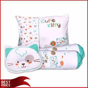 KIDDY Bantal set bayi Sablon Kucing kd 2626