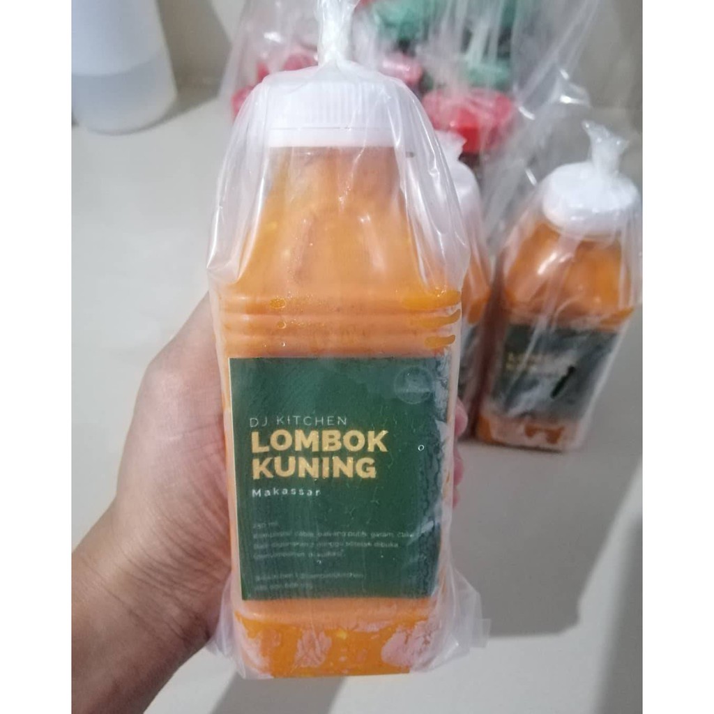 

SAMBAL LOMBOK KUNING SULAWESI MAKASSAR DJ KITCHEN TANPA PENGAWET HOMEMADE