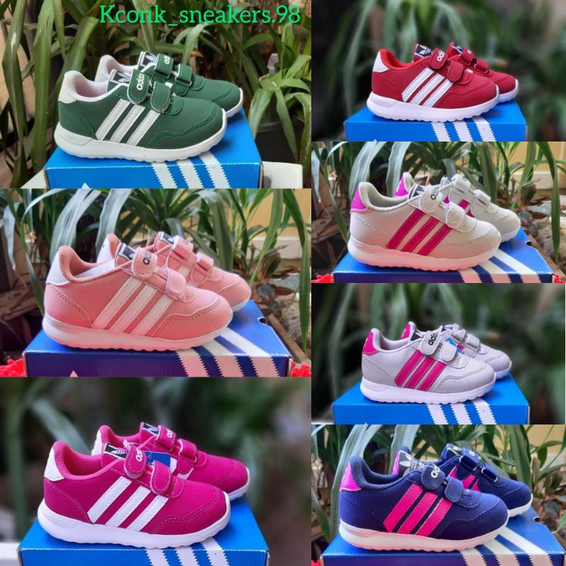 SEPATU ADIDAS CLOUDFOAM KIDS IMPORT CHINA BNIB SEPATU ANAK LAKI - LAKI PEREMPUAN