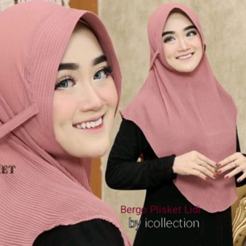 BERGO PLISKET PET/JILBAB TERLARIS