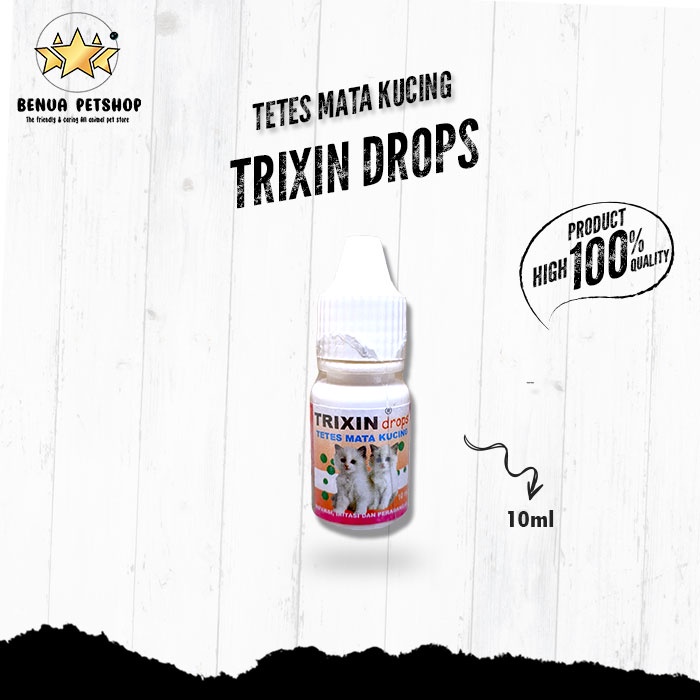 Obat Tetes Mata Kucing - Trixin Cat Drops 15ml