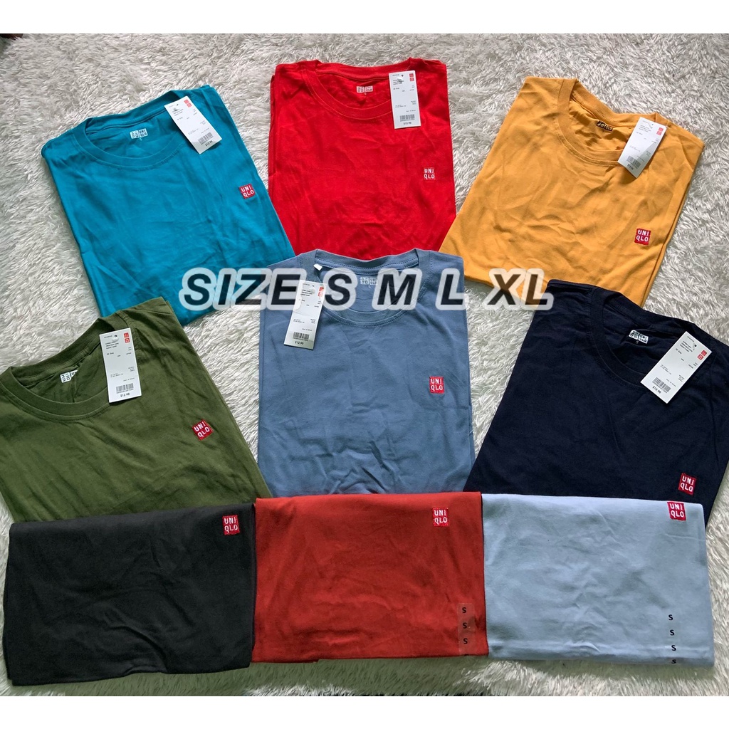 Kaos Polos Uniqlo Unisex / Kaos Polos Uniqlo Pria Wanita
