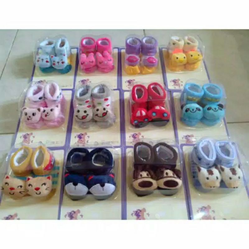 KAOS KAKI BABY BAHAN SUPER SOFT IMPORT GOOD QUALITY( 0-6BULAN)