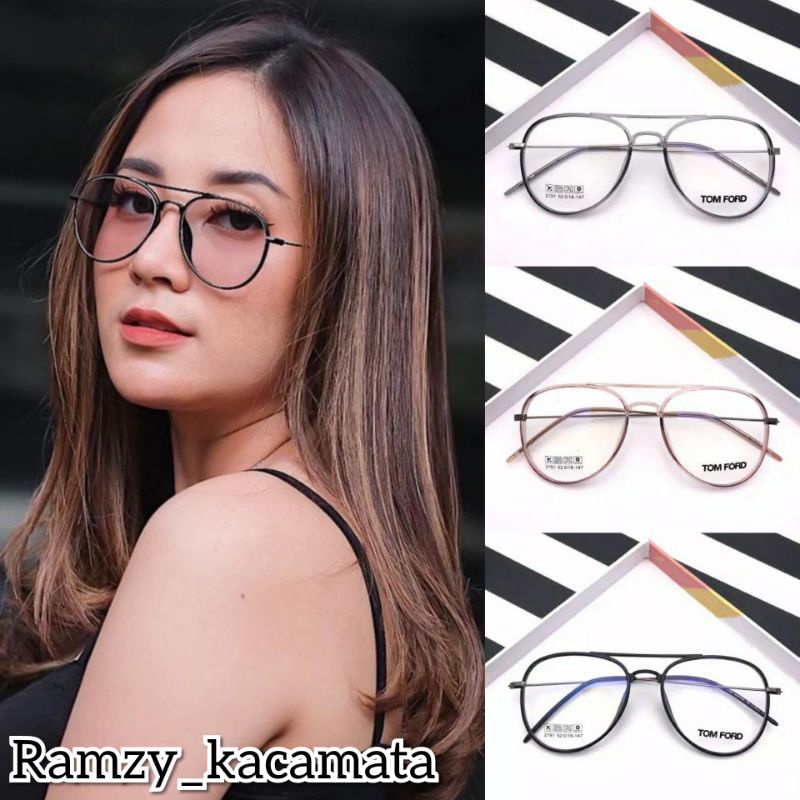 Paket lensa photocromic frame kacamata kekinian frame kacamata impor