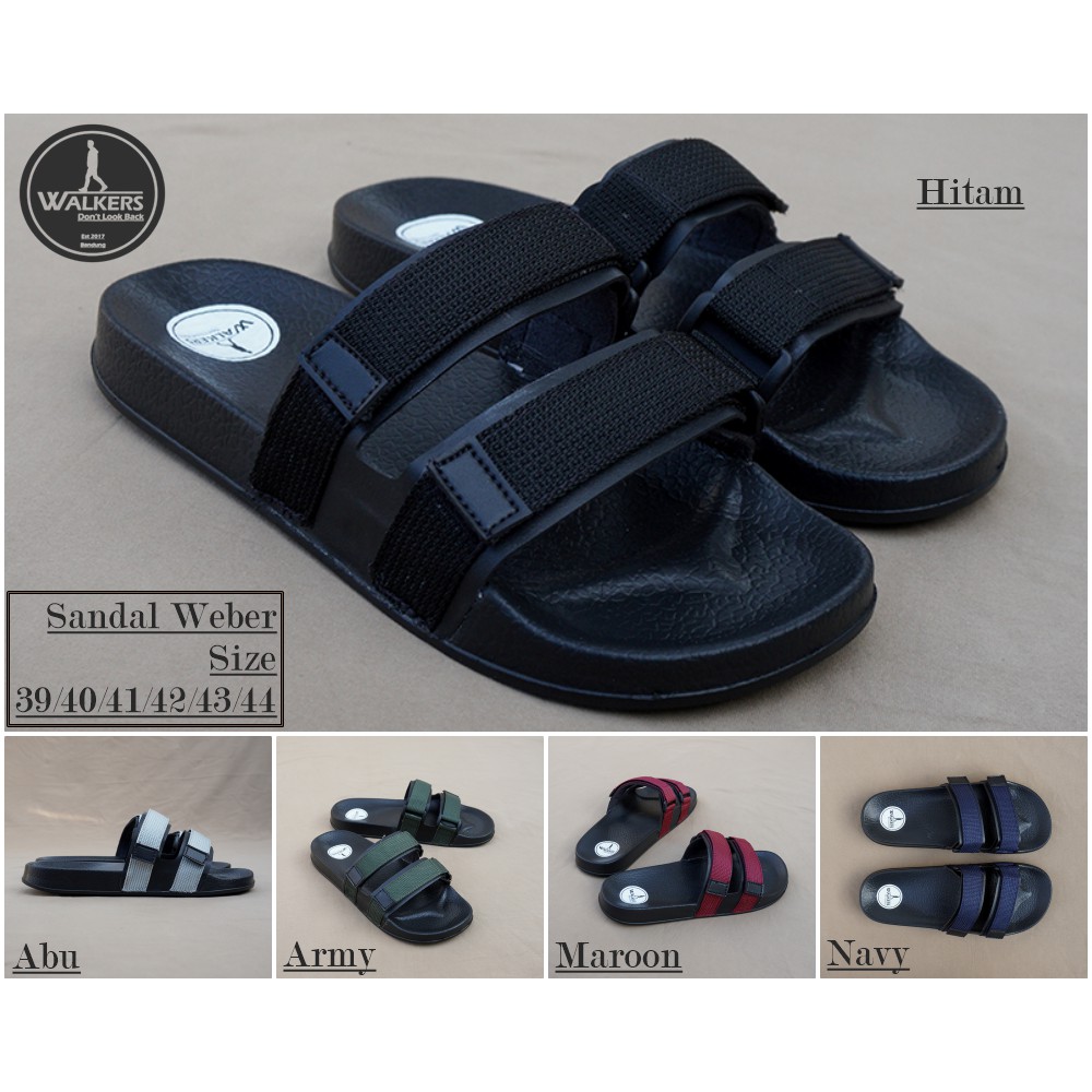 Sandal Casual Pria kekinian / Sandal Slop LOZTA Pria Terbaru Termurah