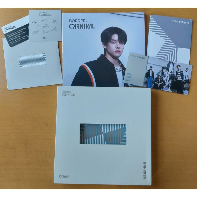 Album only Enhypen Border Carnival Down Version