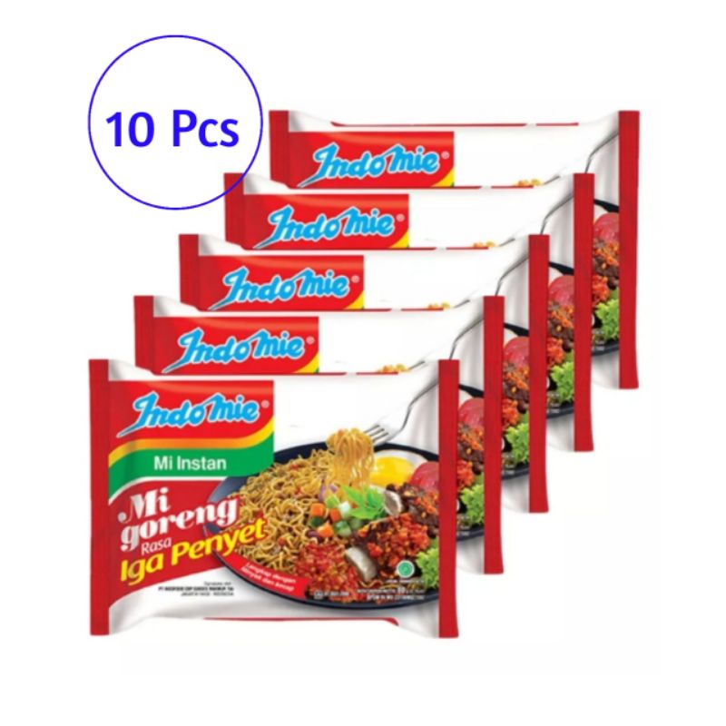 

Indomie goreng rasa iga penyet 80gr repack 10 pcs