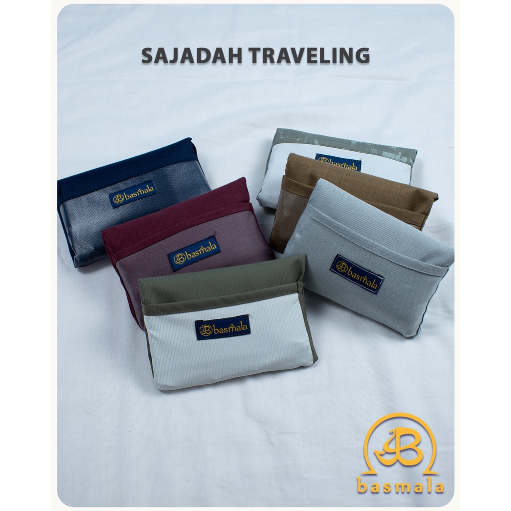 Sajadah Travel Sajadah Dompet Ukuran 60 x 110 Sajadah Traveling Anti Slip