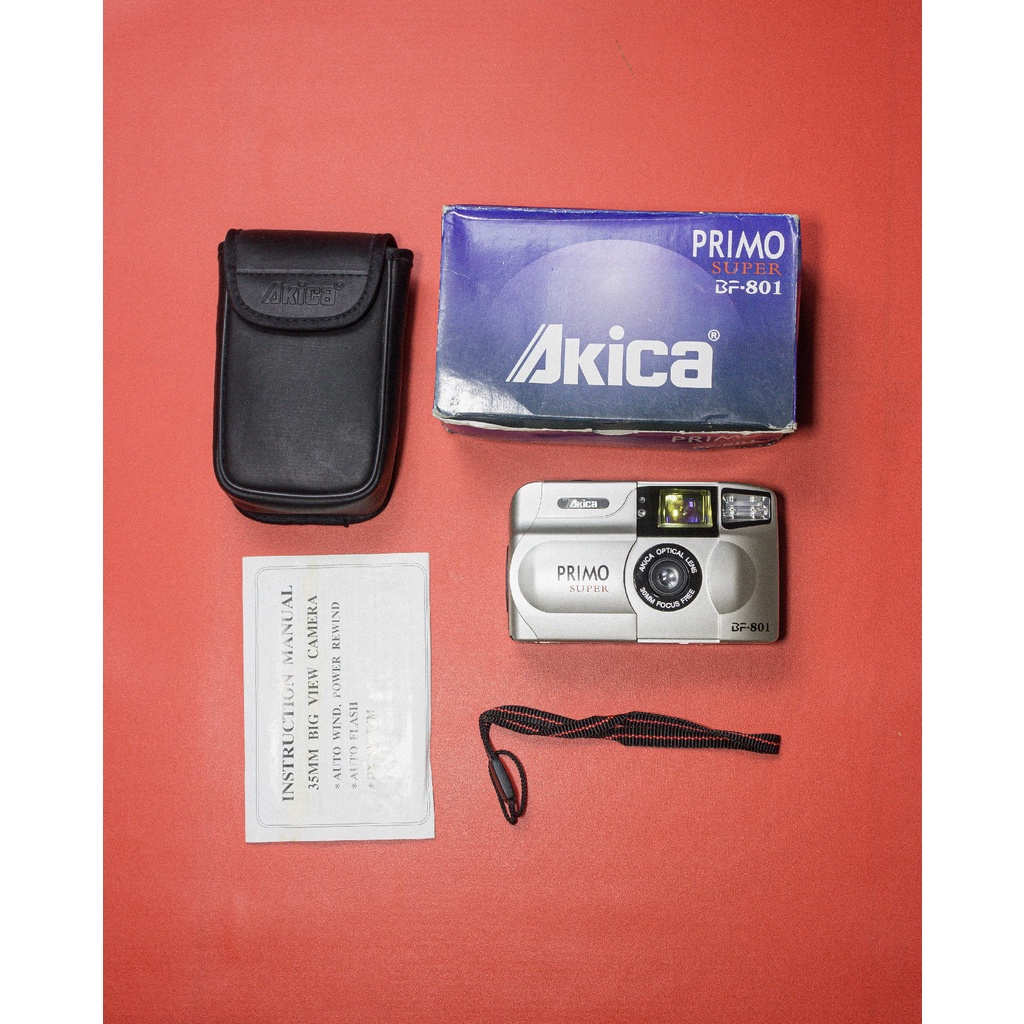 Akica Primo Super BF-801 (New Old Stock) - Kamera Pocket Point & Shoot Analog 35mm