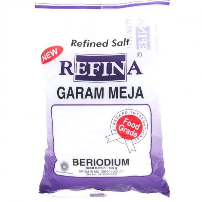 

Garam Meja Beryodium Refina 500 gram