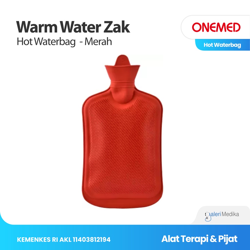 Hot Water Bag / Kompres Panas Dingin OneMed - Merah