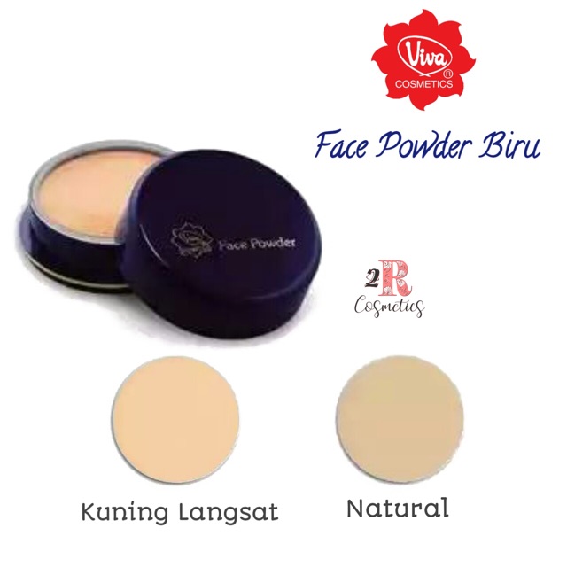 VIVA Cosmetics Face Powder Biru