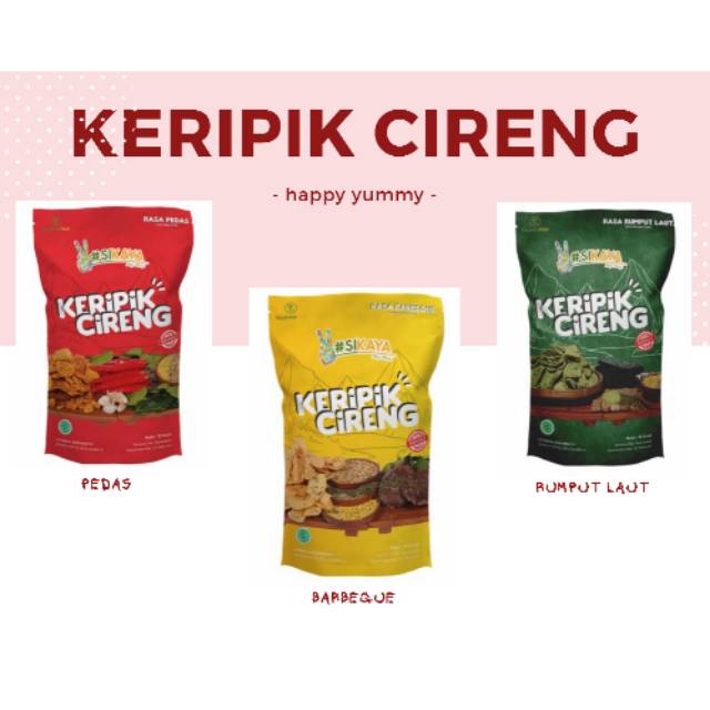 

Keripik cireng 150gr