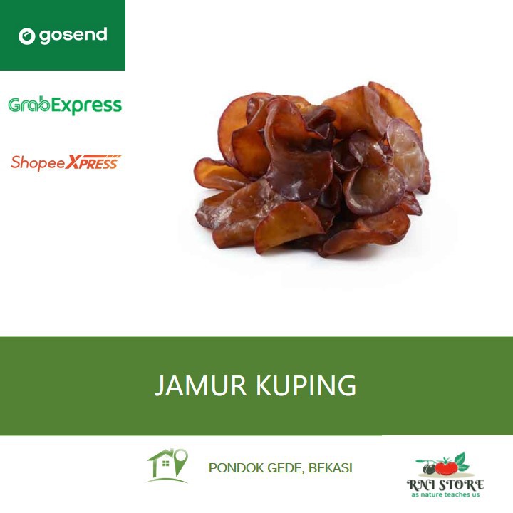 

Sayuran - Jamur Kuping 250 gram