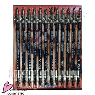 BELIA Xi Xiu Eyebrow Pencil Black & Brown BPOM | XIXIU pensil alis 2 in