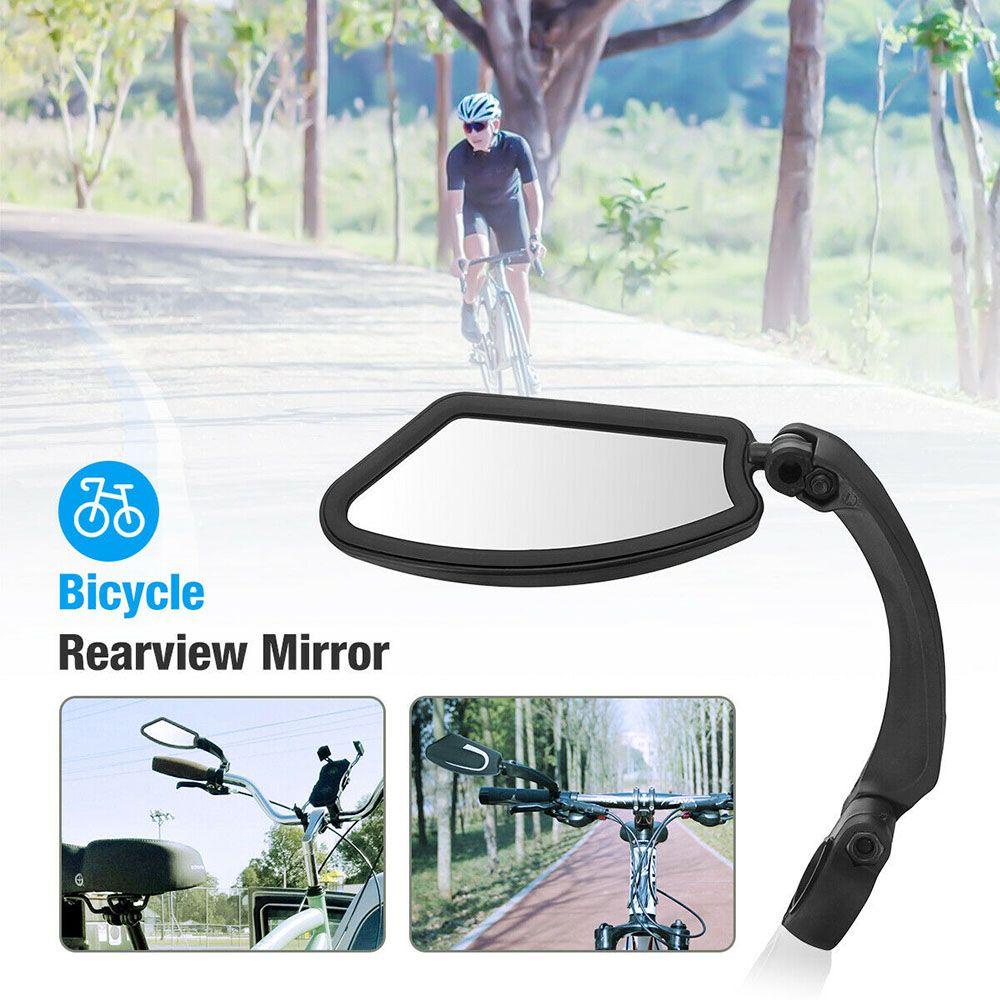 R-FLOWER E Aksesoris Cermin Sepeda Back Sight Reflector Bike Jangkauan Luas Stang Sepeda