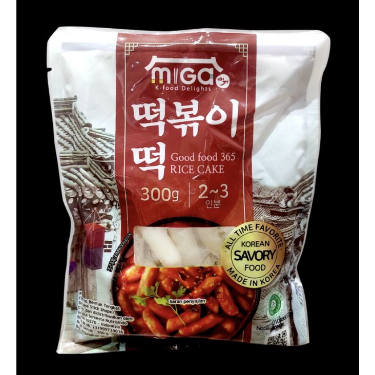

MIGA Rice Cakes Tteokbokki Korean Food
