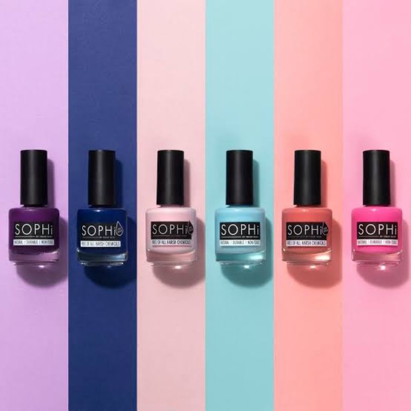 SOPHi Nail Polish Kutek Halal Kutek Wudhu Kutek Waterbased