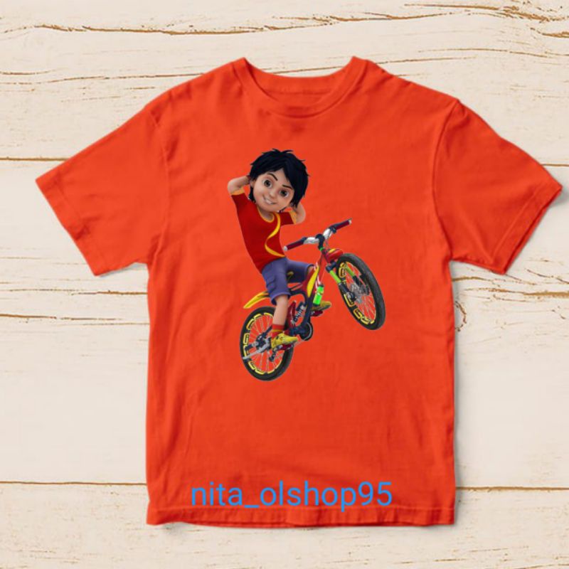 baju anak Shiva ladusing kaos Siva sepedah