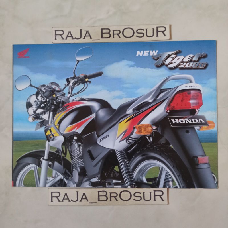 Poster brosur katalog leaflet Honda Tiger 2000/Tiger Lama/Tilam 2003
