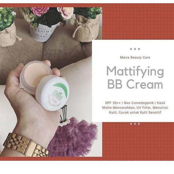 Rame Laku BB Cream Matte Alas Bedak Glowing Whitening Krim Glow Pemutih Wajah Dokter Maira Beauty ##