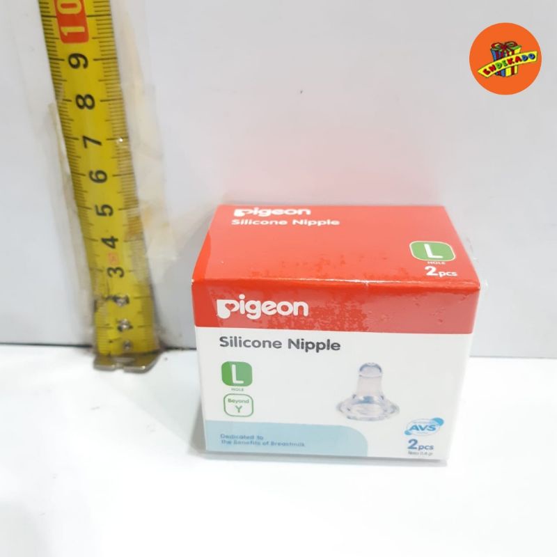 Pigeon Dot Silicone Nipple Isi 2