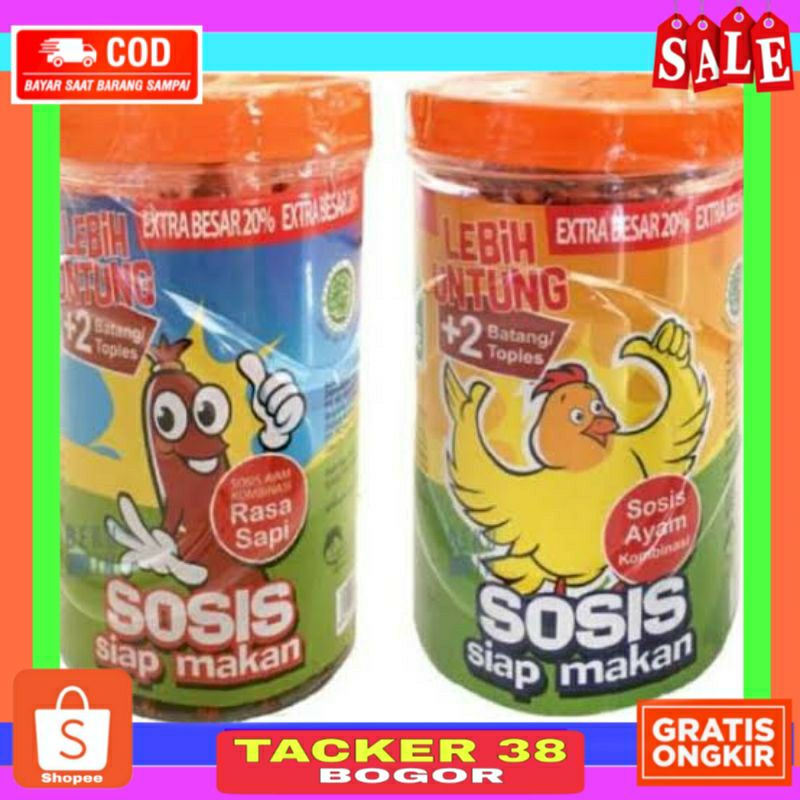 Jual Sosis Sonice Rasa Ayam Dan Sapi Sosis Siap Makan Isi 24 Pcs