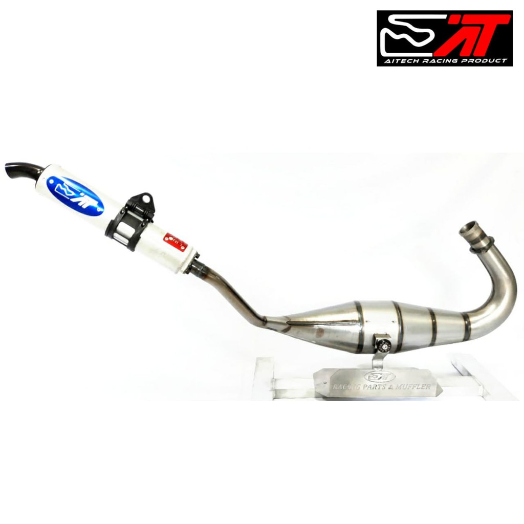 Knalpot Aitech Cobra Kobra Galvanis Big Volume Ninja R / RR