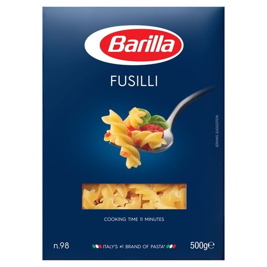 

Barilla Fusilli 500Gr