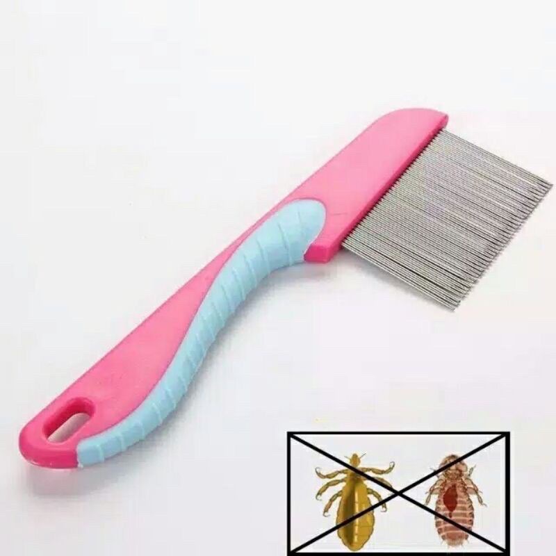 SISIR KUTU GAGANG PANJANG/SISIR KUTU BESI