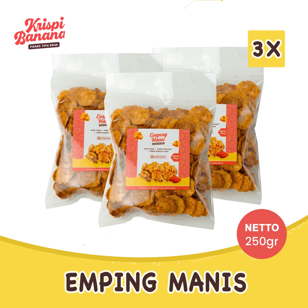 

EMPING MANIS Kriuk Empuk (Paket 3)