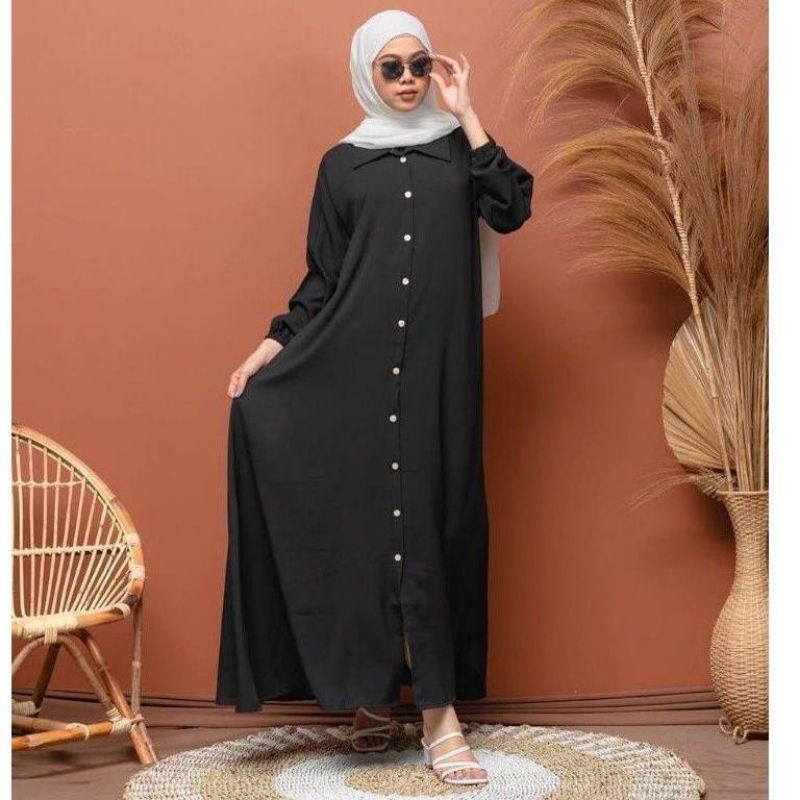 Nidia dress pakaian wanita fashion muslim