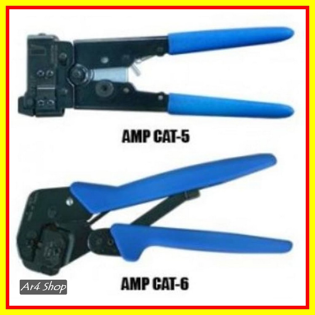 Crimping Tool - Amp - Cat 6