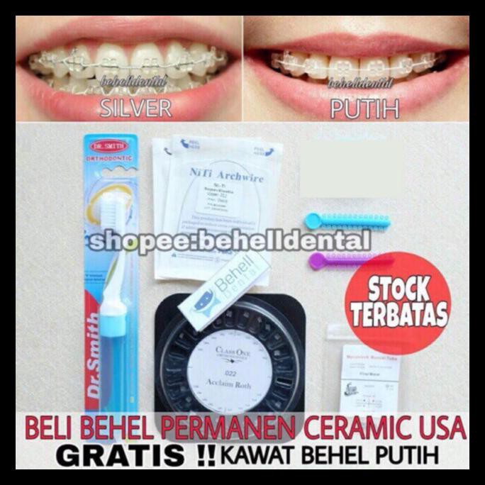 Harga Behel Transparan Terbaik Perawatan Diri Kesehatan Oktober 2020 Shopee Indonesia