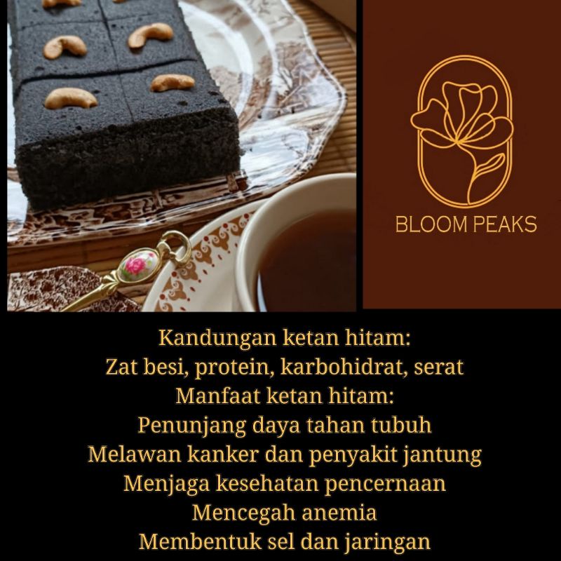

DEB Bolu Ketan Hitam Gluten Free Cake