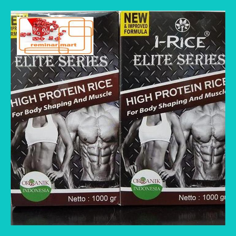 

S0Bers I-Rice High Protein Rice 1000 Gr Beras Merah Organik I Rice Irice 1 Kg Ric0S50B