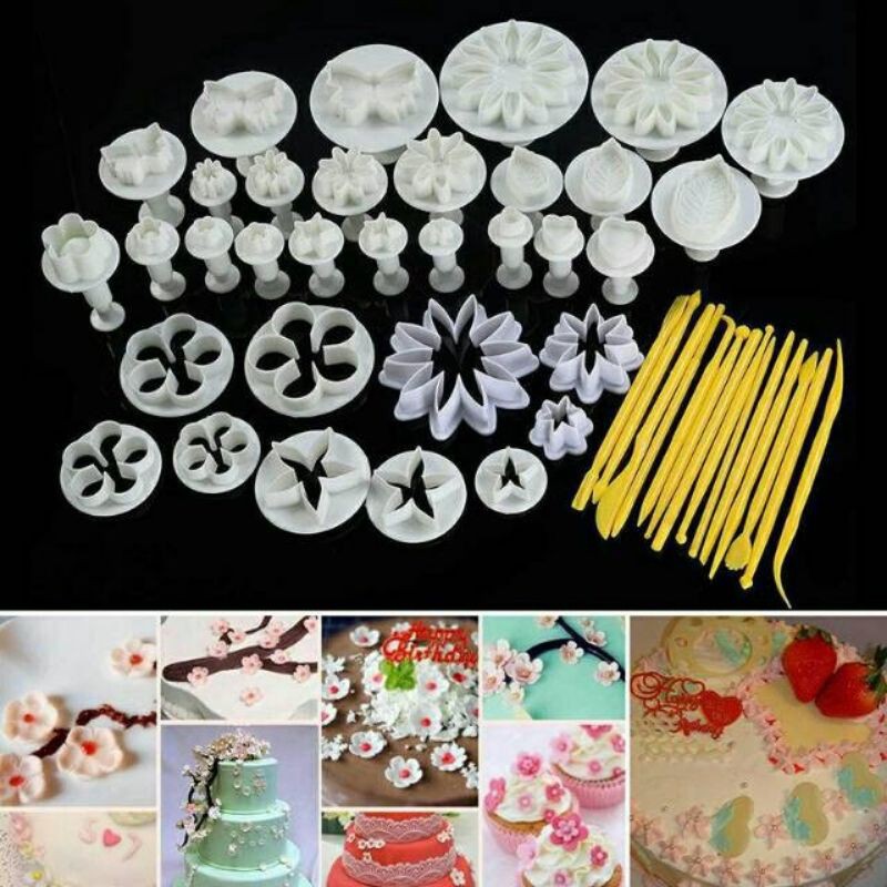 Cetakan fondant 47 pcs