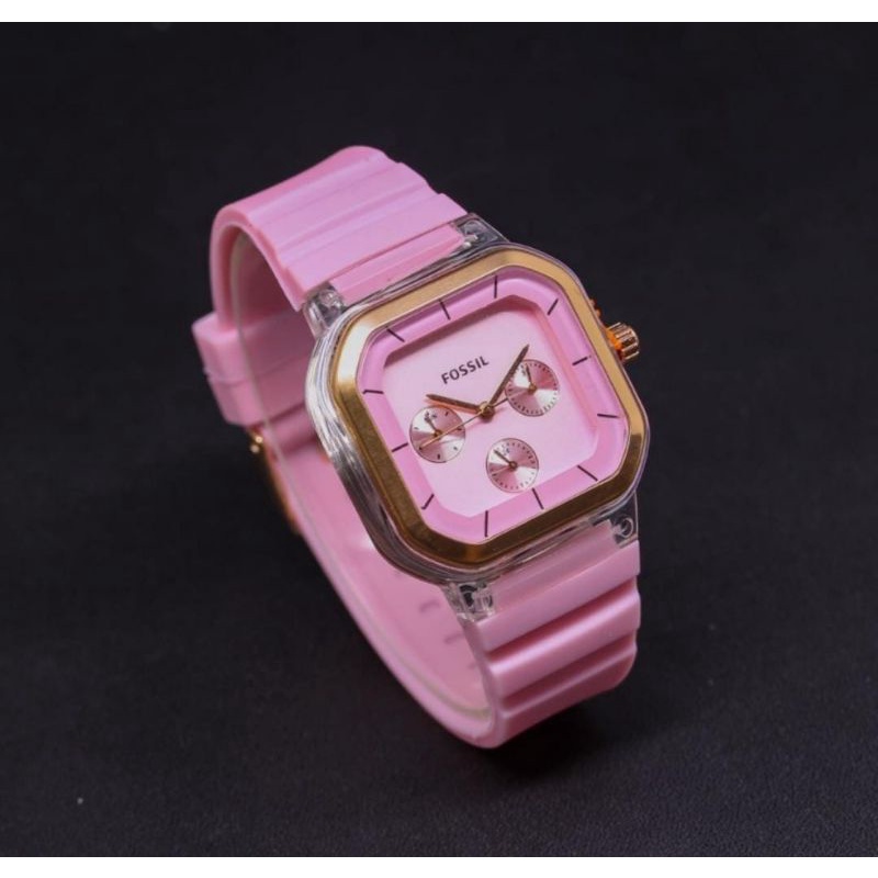 Jam Tangan Wanita Casual Chrono Tanggal Aktif Terlaris