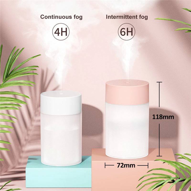 Humidifier Air Pelembab Udara Led 3 Warna Humidifier Diffuser Colorful CUP LED Light Pelembab Udara with LED Light Warna BERKUALITAS IMPORT MURAH