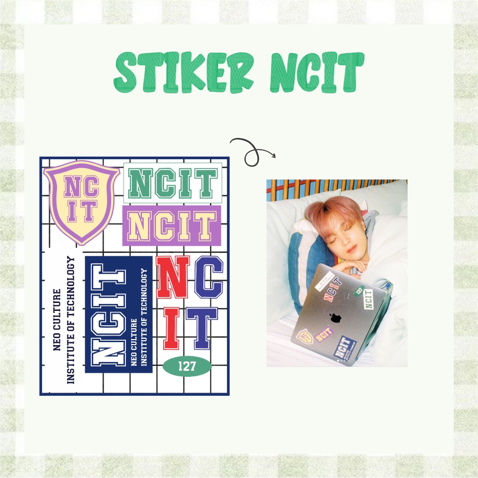 

Stiker NCIT Deco NCT Sticker Sudah Potong Tinggal Tempel Tumblr Aestetic Deco Case
