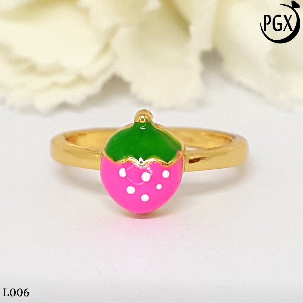 PGX Cincin Anak Xuping Aksesoris Perhiasan Lapis Emas Premium - L006