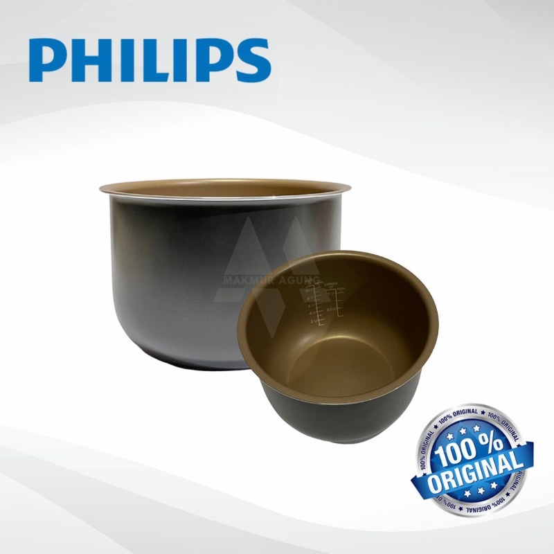 Innerpan Innerpot Rice Cooker PHILIPS / Panci Dalam Penanak Nasi / Rice Cooker Kecil ORIGINAL innerp