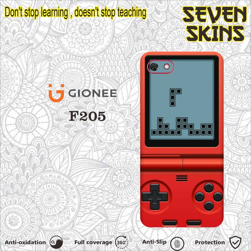 SKIN HANDPHONE DAPAT 2 PCS  GIONEE F205  GAME